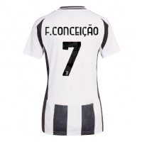 Camisa de Futebol Juventus Francisco Conceicao #7 Equipamento Principal Mulheres 2024-25 Manga Curta